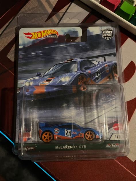 Hot Wheels Mclaren F Gtr Gulf Hotwheels Hw Hobbies Toys Toys Games On Carousell