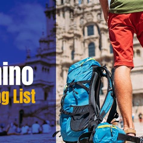 my camino packing list | Camino de Santiago Forum