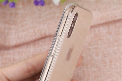 Ốp lưng iPhone XS nhựa dẻo Slim TPU OSMIA Nude