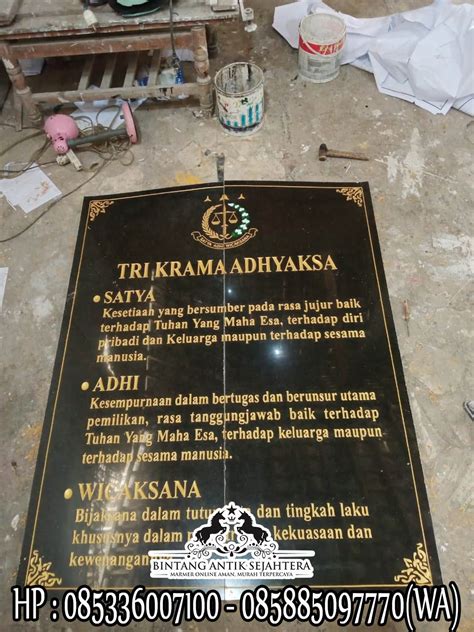 Prasasti Papan Nama Granit Grafir Papan Nama Prasasti Granit