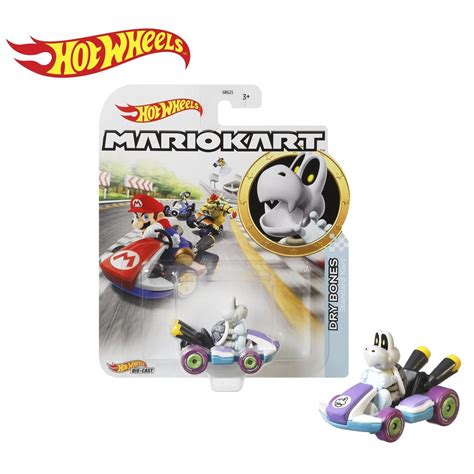Mattel Hot Wheels Super Mario Kart Αυτοκινητάκι Diecast Dry Bones GBG25 GJH59 Toys shop gr