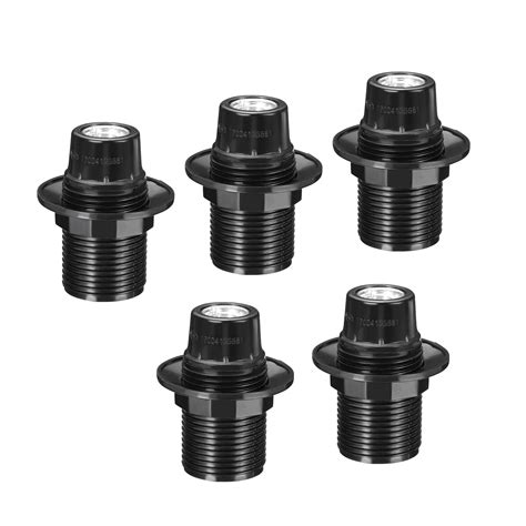 Uxcell E14 Bulb Holder Light Socket 5 Pack Screw Fully Thread LED Bulb