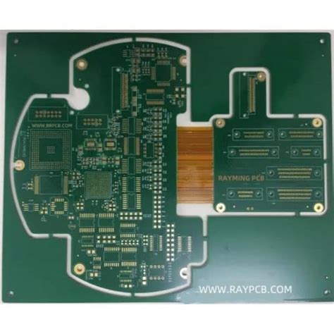 RAYMING 6 Layer NP175F 1 Step HDI Rigid Flexible PCB RAYMING PCB