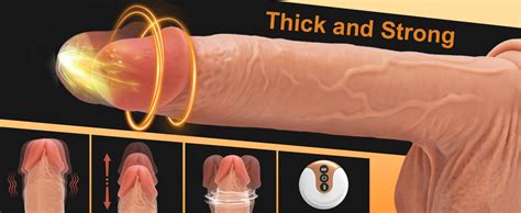 Amazon Big Thick Thrusting Dildo Vibrator Realistic Vibrating Anal Dildo Machine Huge