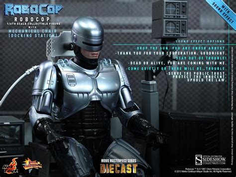 ROBOCOP Hot Toy Collectibles Including ED 209 By Sideshow Collectibles