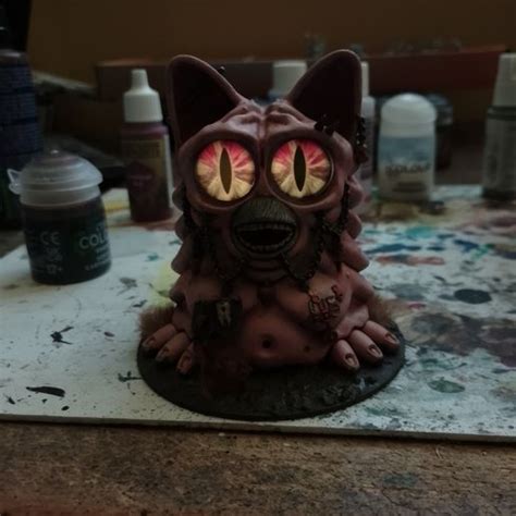 3D Printed Cursed Naked Furby 2 Versions Available Made With Saturn 2Cults