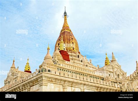 Ananda Temple In Bagan Myanmar Stock Photo Alamy