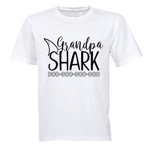 Grandpa Shark Adults T Shirt Buyability