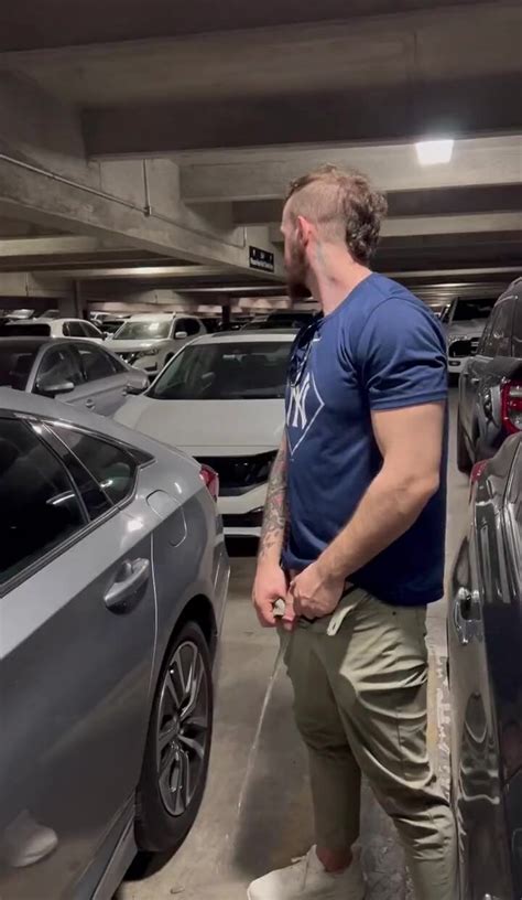 Hot Men Take A Piss In Parking ThisVid