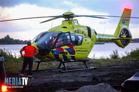 Medische Noodsituatie Bij Restaurant In Reeuwijk Traumahelikopter Ter