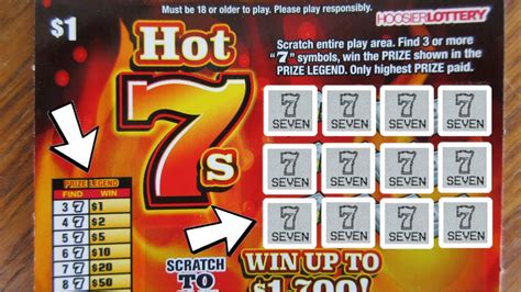 OMG So Many New Hot 7s Scratch Off Lottery Tickets YouTube