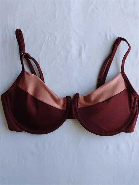 Biqu Ni Meia Ta A Marrom Nude Moda Praia Feminina La E Mar Nunca Usado Enjoei