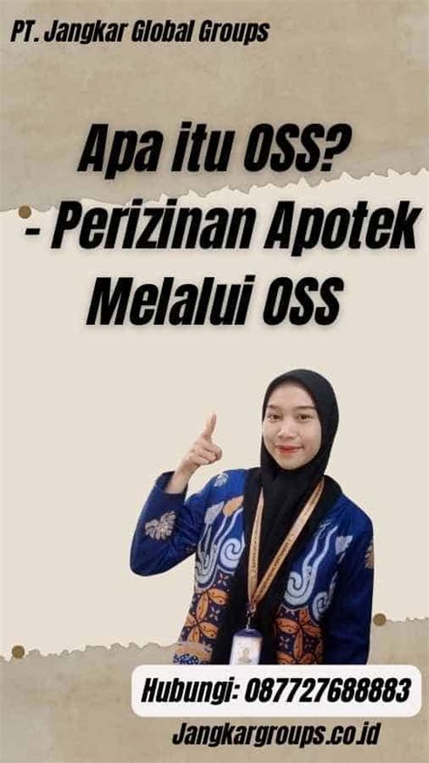 Perizinan Apotek Melalui Oss Jangkar Global Groups