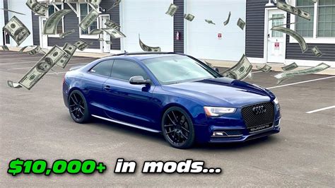 Audi S5 Build Cost Breakdown All My Mods Youtube