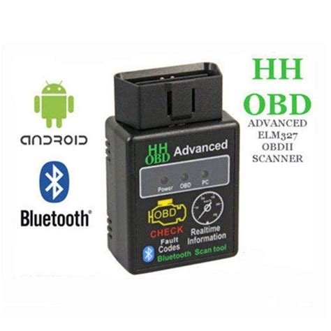 Buy Elm Hh Obd Advanced Bluetooth V Obdii Car Diagnostic Scanner