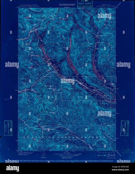 Map Of Snoqualmie Hi Res Stock Photography And Images Alamy