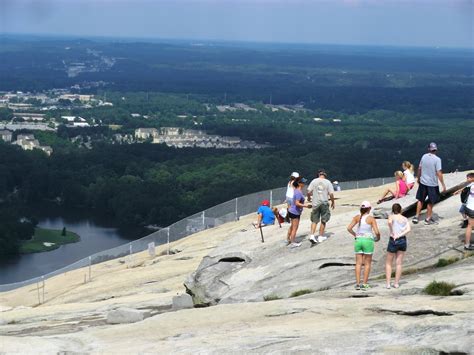 Stone Mountain Park A Georgia State Memorial Located Near Alpharetta