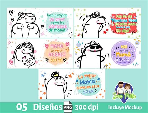 Plantillas Dia De La Madre De Flork Con Frases