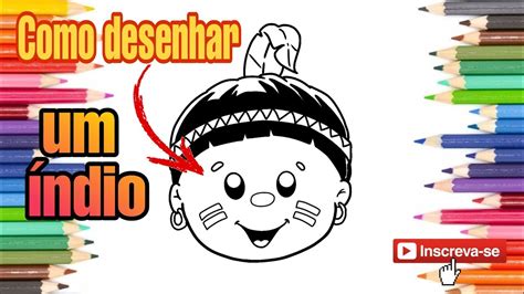 Como Desenhar Um Indio - Como desenhar um índio ️🤩(passo a passo) ,how to draw an indian😱,como ...