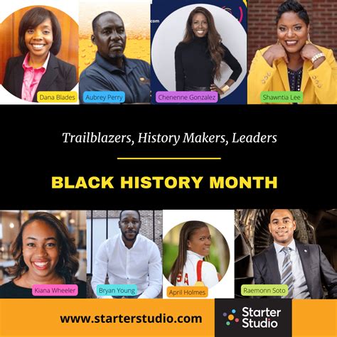 Celebrating Black History Month And Recognizing The Trail Blazers History Makers And Leaders