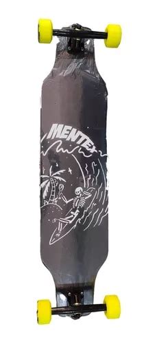 Skate Longboard Mentex 94cm Completo Montado Surf Skate