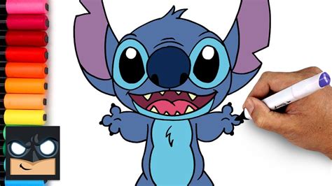 How To Draw Stitch From Lilo And Stitch Draw Central Stitch Cart Nbkomputer