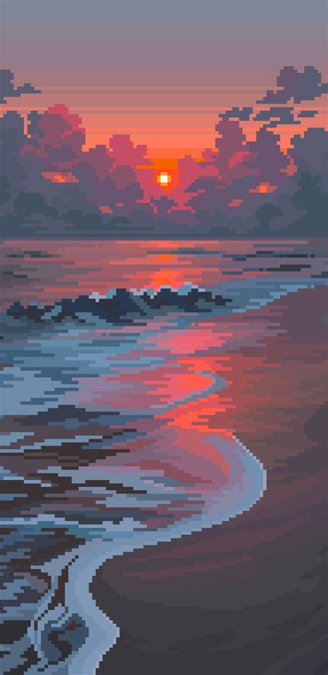 Pixel Art Summer Wallpapers Wallpaper Cave
