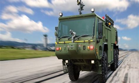 Oshkosh Defence Awarded Contract For Aircraft Rescue And Firefighting Vehicles