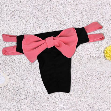 Yaz Kadın Streç Mayo Yarı Tanga Bikini Kelebek Yüzme Mayo Alt Plaj Giyim Mayo uygun fiyatlı