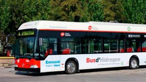 TMB compra ocho autobuses de hidrógeno los primeros para un servicio