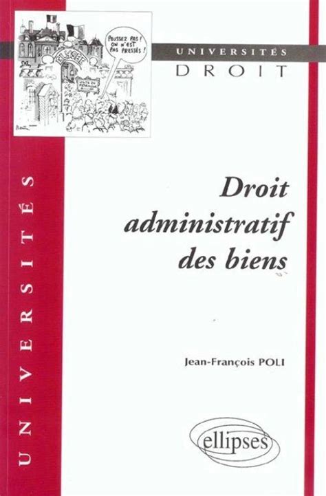 Droit administratif des biens Jean François Poli Librairie Eyrolles