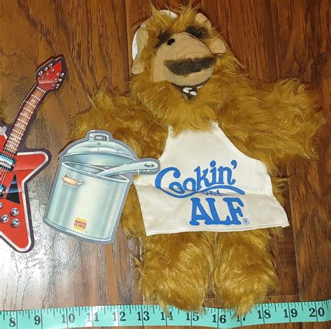 2 Vintage Alf Hand Puppets Gem