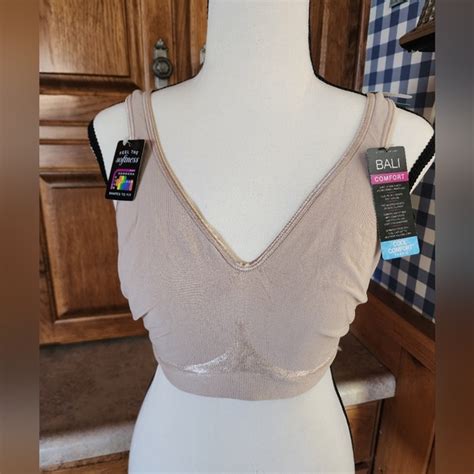 Bali Intimates Sleepwear New Bali Cool Comfort Nude Bra Size L Poshmark
