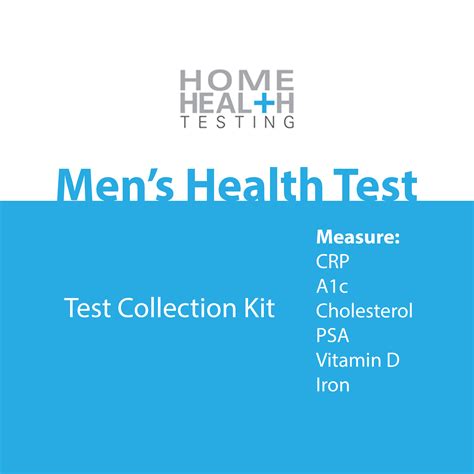 Men's Health Monitoring Test #H-MH6P - Home Health Testing