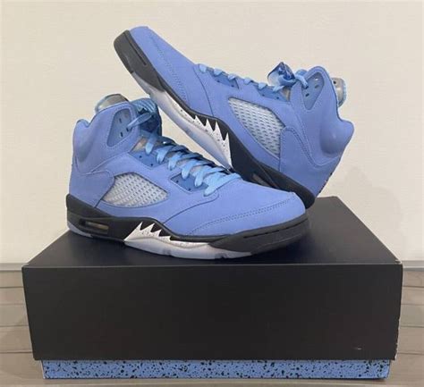 2023 nike air jordan 5 retro unc university blue black | Kixify Marketplace