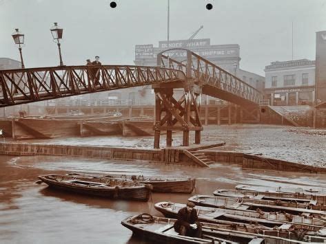 Size X In Photographic Print Limehouse Pier Poplar London