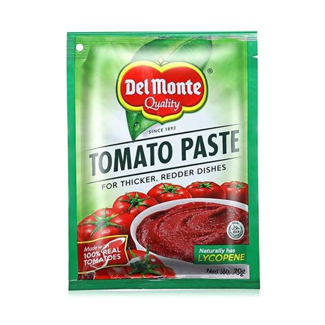 del monte tomato paste sachet  primo mart