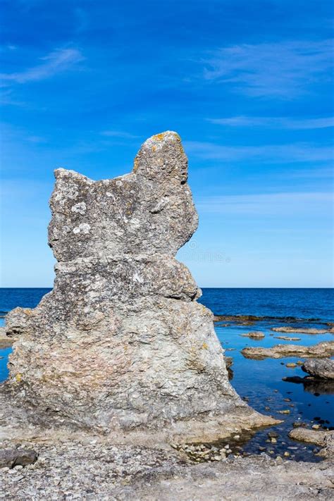 Raukar On Gotland Stock Image Image Of Baltic Scandinavia 107399347