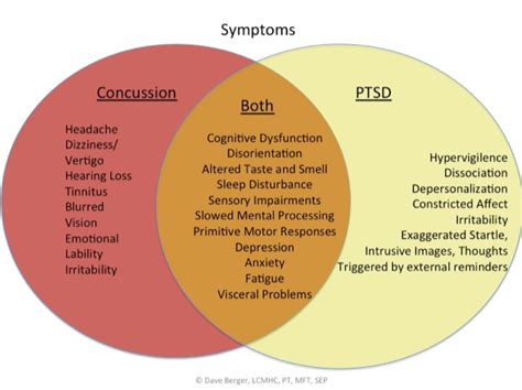 Concussions And Post Traumatic Stress Disorder Dave Berger