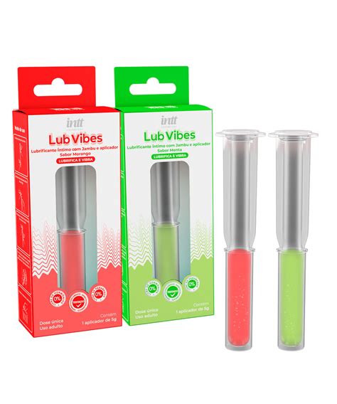 Lub Vibes Lubrificante Íntimo Aplicador 5G Intt Aline Lingerie