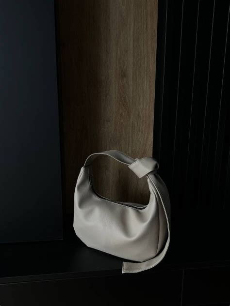 Torebka z ekoskóry Loop Nude torba przez ramię crossbody VES point