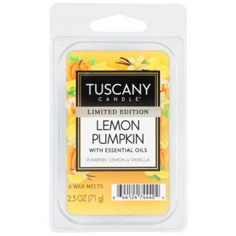 Tuscany Lemon Pumpkin Wax Melts Fall Collection 1 Ct Frys Food Stores