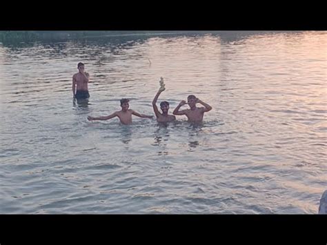 Gomti Nadi Gay Hai Firend S Ke Sath Mast Bathing YouTube