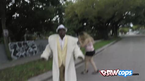 Nasty Pimp Is Caught And Taken By Cock Hungry Milf Cops