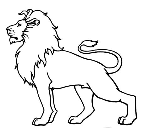 Шаблон льва - 67 фото