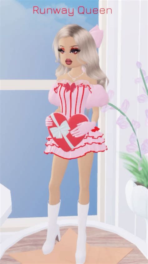 Sweetheart Dti Dress To Impress Roblox Game In 2024 Dress To