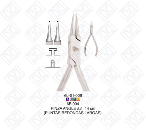 Pinza Dos Picos Puntas Redonas B Dep Sito Dental Vq