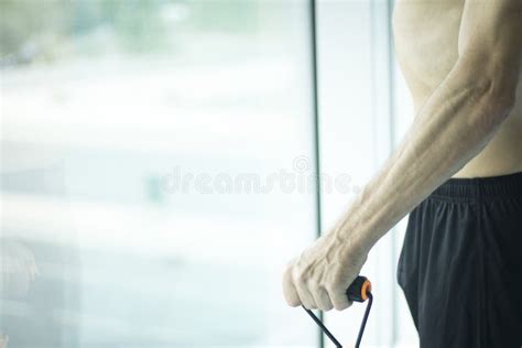 Man Exercising Nude Torso Stock Image Image Of Person 76226831