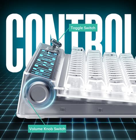 Machenike | KT68 Pro Механическая клавиатура умного экрана – Machenike ...