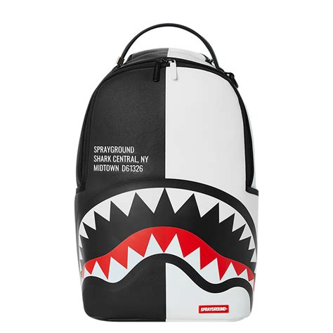 Sprayground Shark Central 20 Dlxsv Backpack Split